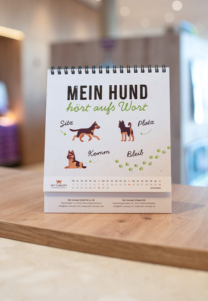 Vet-Concept Tischkalender 2024 Bild 2