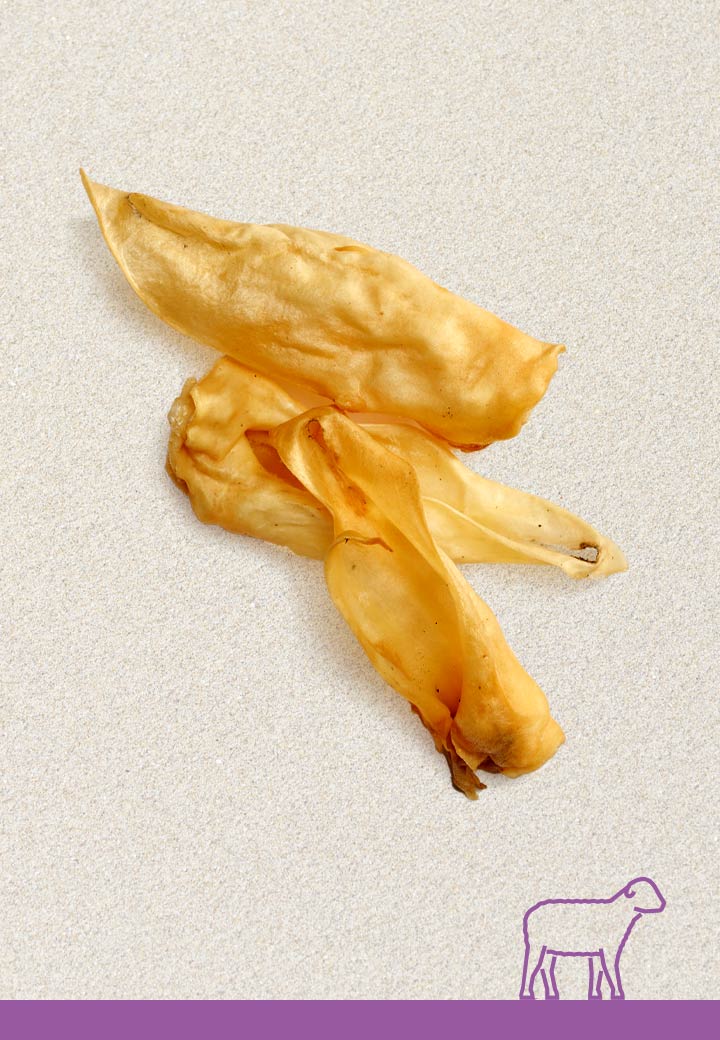 Lammohren, 100g für den Hund von VetConcept