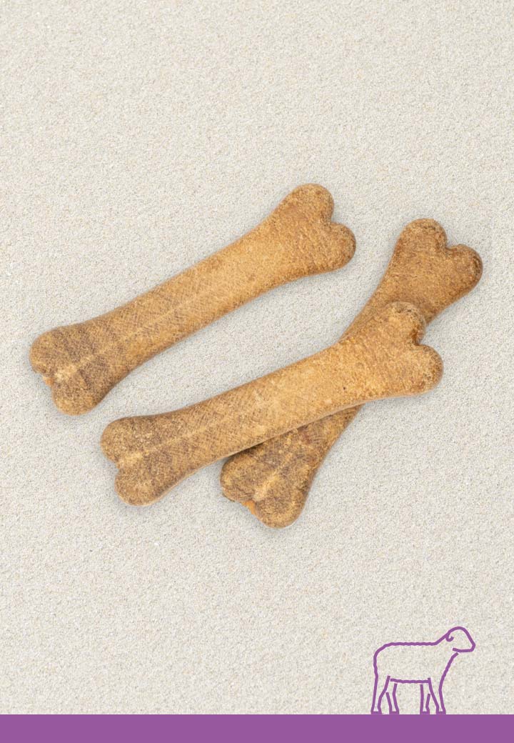 Lammknochen, 3 Stk. à 12 cm 15 cm Lamm Kauartikel Alle Produkte