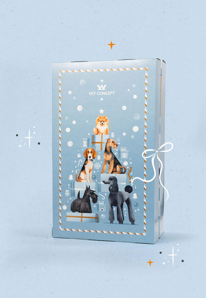 Hunde Adventskalender Kaninchen Hirsch Bild 2