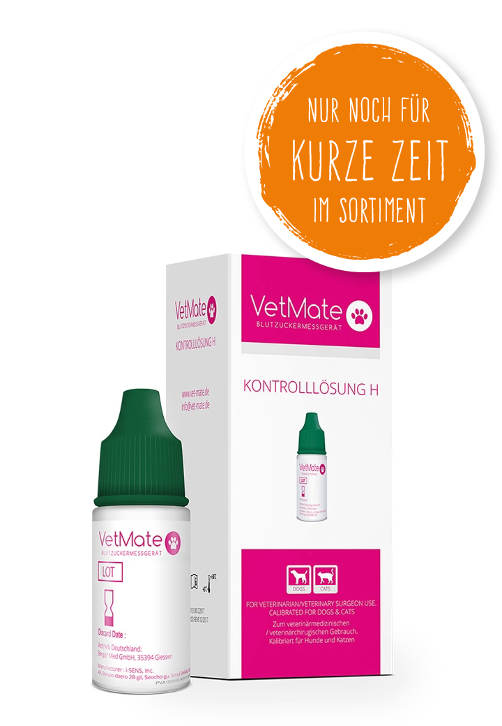 VetMate Kontrolllösung H für den Hund von VetConcept