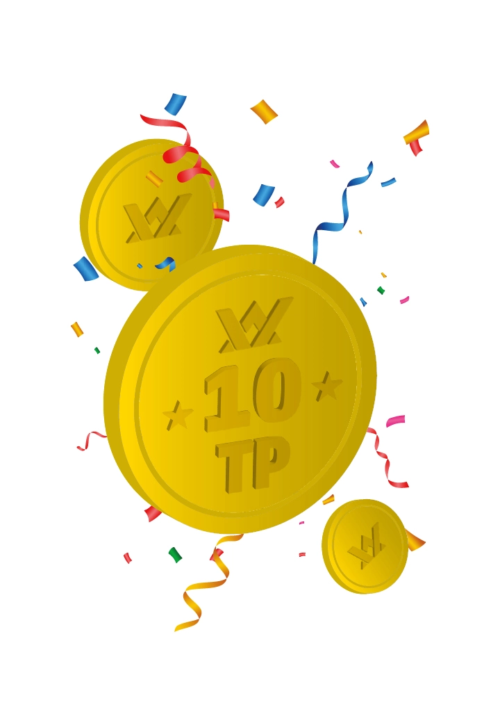 Gutschrift �ber 10 Treuepunkte