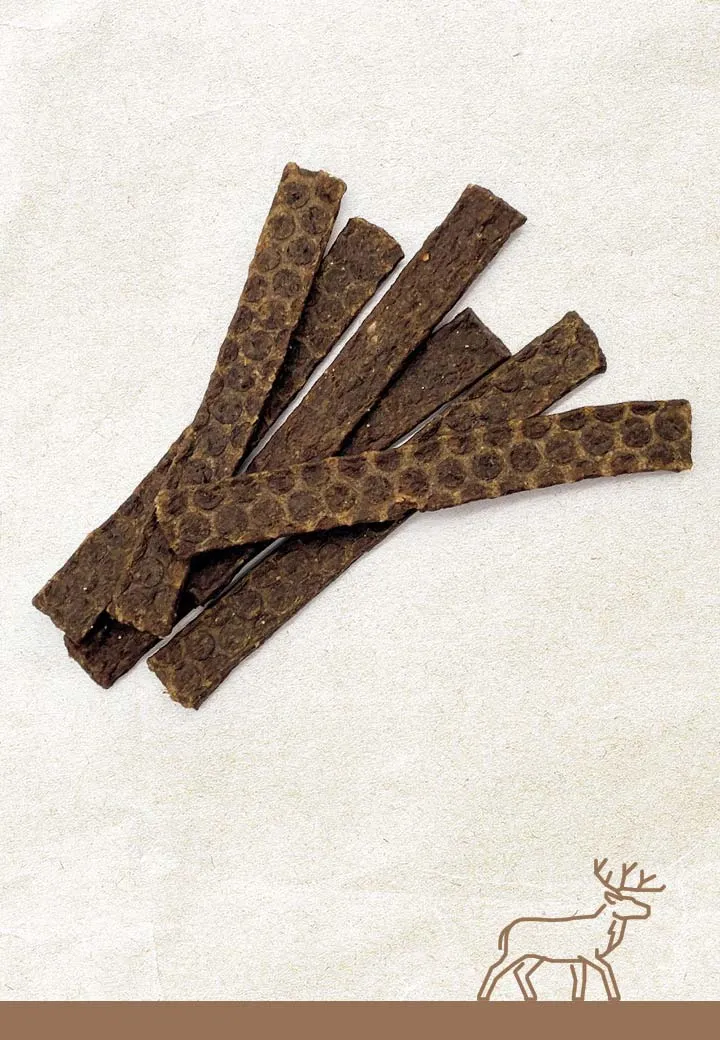 Hirschfleisch-Sticks, 150g