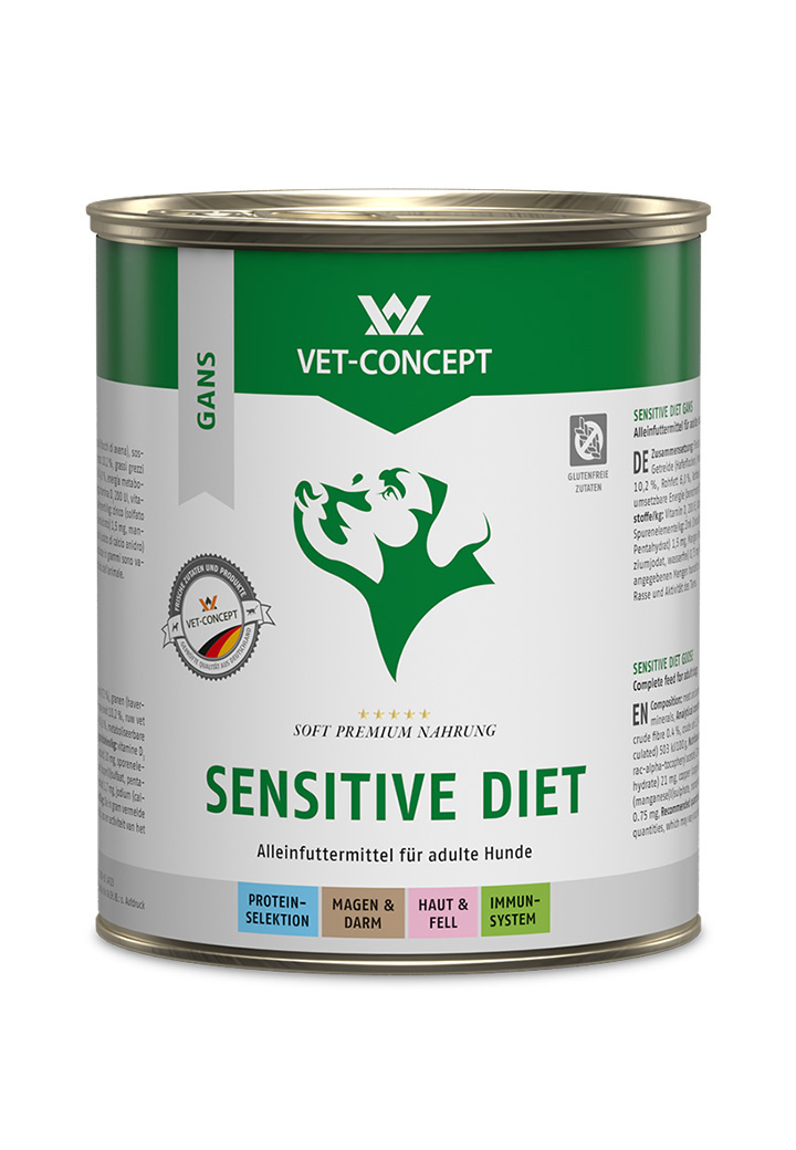 Hundemenue Sensitive Diet Gans