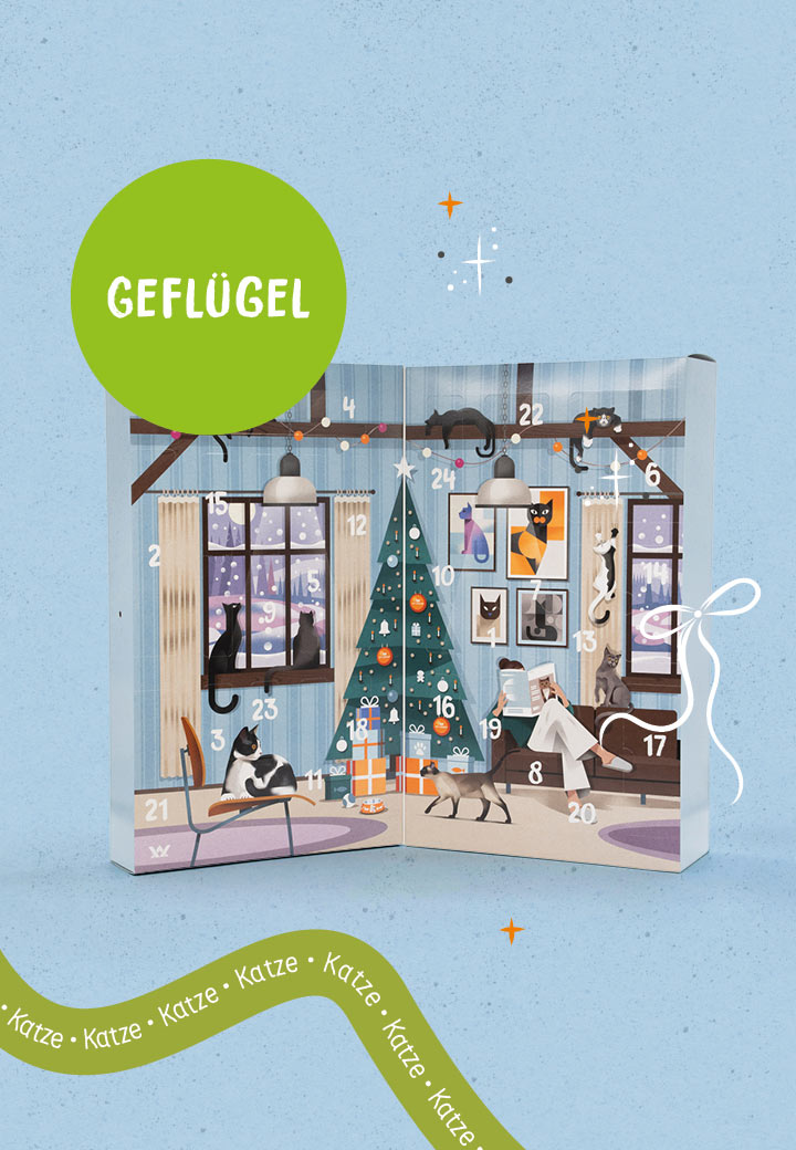 Katzen Adventskalender Gefl�gel