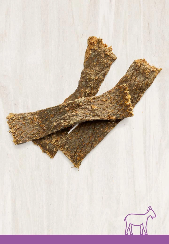 Kaustreifen Ziege, 100g, 200g