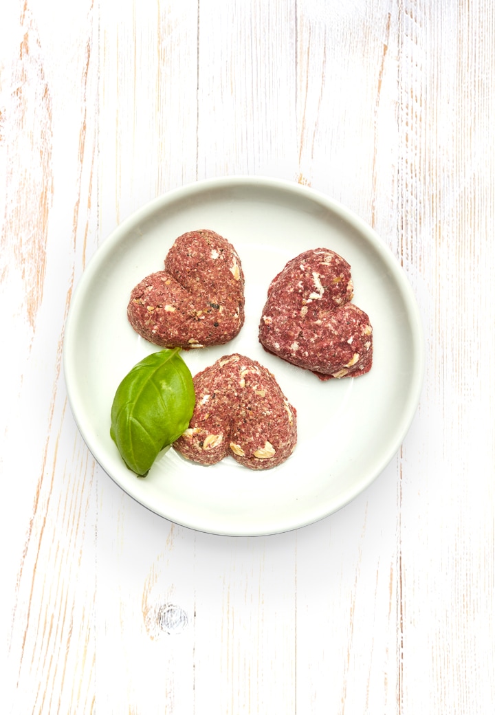 Knusper-Herzen - Lamm und rote Bete, 250g