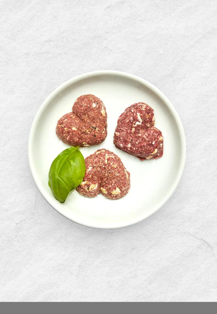 Knusper-Herzen - Lamm und rote Bete, 250g