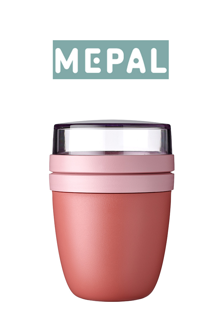 Mepal Lunchpot Ellipse - Vivid mauve