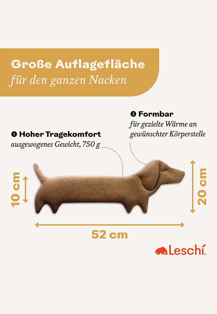 Krnerkissen Hund Winston Karamell Bild 4