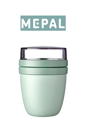 Mepal Lunchpot Ellipse - Nordic sage